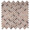 Andova Tiles SAMPLE-Velmo 1 in. x 1.25 in. Glass Mosaic Wall Tile SAM-ANDVEL1017 - alternate 3